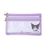 Sanrio 054089 Sanrio Flat Pen Case, Kuromi, Kuromi, 4.3 x 7.9 x 1.0 inches (11 x 20 x 2.5 cm), Character